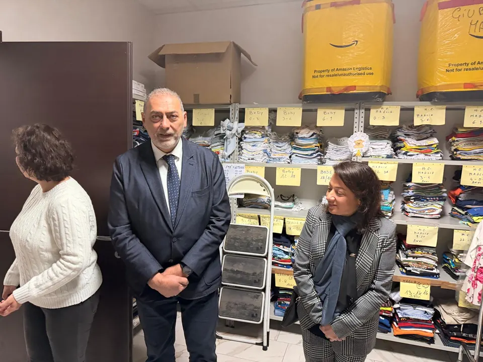 A Qualiano con la Caritas parrocchiale — foto 8 di 12